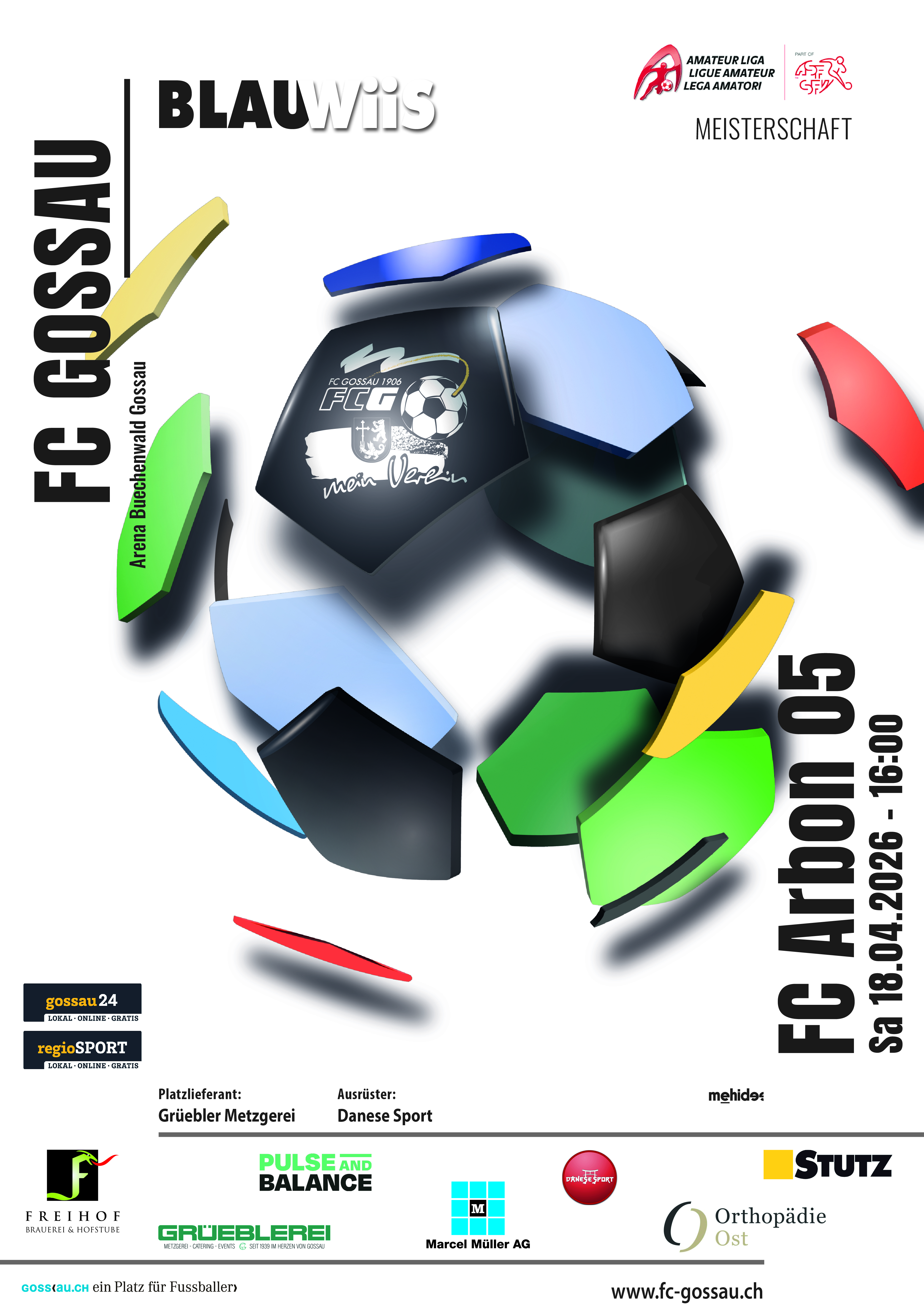 Meisterschaftsspiel 1. Mannschaft